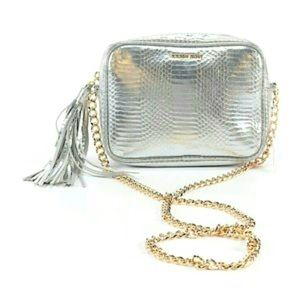 Victorias Secret Silver Crossbody Purse
